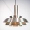 Danish Steel Ceiling Pendant Lamp, 1960s, Image 2