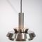 Danish Steel Ceiling Pendant Lamp, 1960s 10