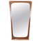 Danish Teak Mirror, 1960s, Image 1