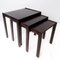 Danish Dark Wood Nesting Tables, 1960s, Set of 3, Image 8