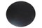 Mesa de centro redonda con plato de pizarra negra de Sigurd Ressell Falcon, Imagen 3