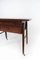 Danish Rosewood Side Table on Wheels, 1960s, Image 4
