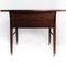 Danish Rosewood Side Table on Wheels, 1960s 15
