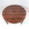 Coffee Table in Rosewood Designed by Severin Hansen for Haslev, 1960s, Image 4