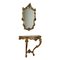 Consolle in marmo con specchio, Italia, XX secolo, Immagine 1