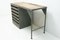 Industrial Iron Writing Desk, 1950s, Czechoslovakia 4