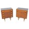 Mid-Century Mahogany Nightstands by Frantisek Mezulanik, Set of 2 1