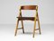 A Frame Teak Stuhl aus Dänemark 2