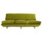 Sleep-O-Matic Green Velvet Sofa by Marco Zanuso, Italy, 1950s, Image 1