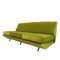 Sleep-O-Matic Green Velvet Sofa by Marco Zanuso, Italy, 1950s 2