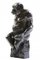 Chimpanzé en Bronze Nommé Socrate et sa Tortue par Damien Colcombet, France 5