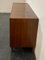 Small Futurist Style Serving Sideboard with Carved Panels, 1940s 2