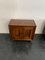 Futurist Style Bedside Tables with Carved Panels, 1940s, Set of 2, Image 6