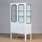 Vintage Glass and Iron Medical Cabinet, 1970s 1