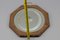 Bandeja de servicio octogonal de madera con base de espejo ovalada, Imagen 21