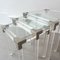 French Acrylic Glass Nesting Tables, 1970s, Set of 3 6