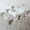 Tables Gigognes en Acrylic Glass, France, 1970s, Set de 3 6