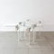 French Acrylic Glass Nesting Tables, 1970s, Set of 3 10