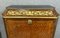 Louis XVI Pagoda Secretaire with Flap in Cubic Marquetry 9