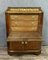 Louis XVI Pagoda Secretaire with Flap in Cubic Marquetry 2