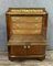 Louis XVI Pagoda Secretaire with Flap in Cubic Marquetry, Image 2