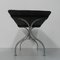 Bistro Table on Base with Curved Steel Profiles 11
