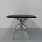 Bistro Table on Base with Curved Steel Profiles 18