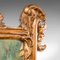 Kleiner antiker italienischer Spiegel mit vergoldetem Holzrahmen, 1890er 6