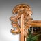 Kleiner antiker italienischer Spiegel mit vergoldetem Holzrahmen, 1890er 5