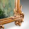 Kleiner antiker italienischer Spiegel mit vergoldetem Holzrahmen, 1890er 9