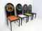 Limited Edition The Four Directions Chairs by Björn Wiinblad for Rosenthal, Set of 4 2