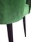 Green Velvet Shell Dining Chairs by Lesniewski for Słupskie Fabryki Mebli, 1962, Set of 6 4