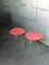 Red Stools by Pierre Guariche for Meurop, 1960s, Set of 2, Image 1