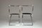 Italian Chrome Folding Chairs by Marcello Cuneo, 1970s, Set of 2 11