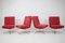 Swivel Chairs, 1970s, Set of 4 3