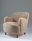 Scandinavian Mid-Century Lounge Chairs in Sheepskin, Set of 2 3