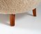 Scandinavian Mid-Century Lounge Chairs in Sheepskin, Set of 2, Image 10