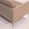 Beigefarbenes 3-Sitzer Sofa aus Stoff von Florence Knoll für Knoll 5