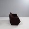 Brown Wool Faceted Sofa by Ronan & Bouroullec Facett for Ligne Roset 3