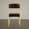 Stühle aus Schaumstoff, Holz, Pergament & Polyester von Aldo Tura, Italien, 1960er, 6er Set 10
