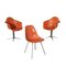 Aluminium Fibreglass Chairs by Charles & Ray Eames for Herman Miller, 1960s, Set of 3 1