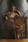 Bajorrelieve de bronce con base de mármol de LE Barrias, Imagen 3