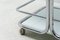 Czechoslovak Chrome-Plated Serving Trolley on Wheels, 1970s, Image 7