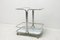 Czechoslovak Chrome-Plated Serving Trolley on Wheels, 1970s, Image 2