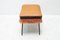 Mid-Century Leather Stool, 1960s 4