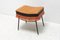 Mid-Century Leather Stool, 1960s 12