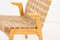 Lounge Chair with Dark Beige Webbing by Arden Riddle, USA,1950s 13