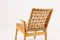 Lounge Chair with Dark Beige Webbing by Arden Riddle, USA,1950s 17