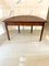 George III Style Mahogany Demi Lune Console Tables, Set of 2 6