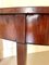 George III Style Mahogany Demi Lune Console Tables, Set of 2 8
